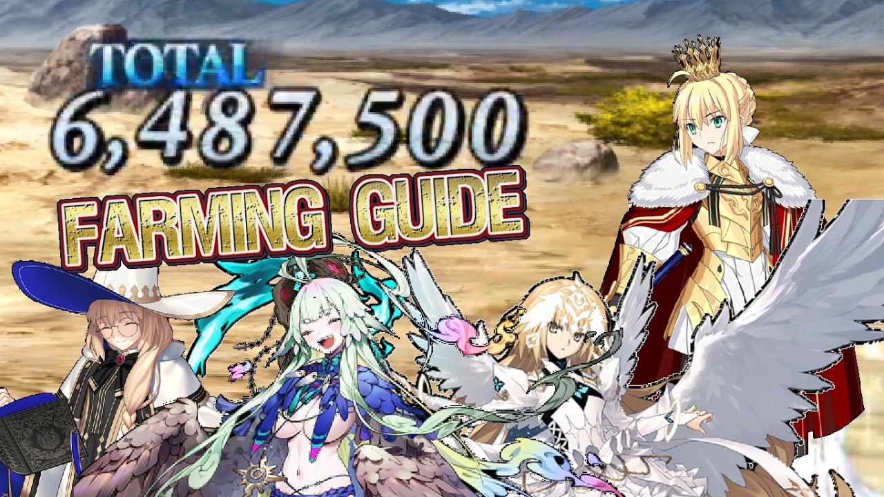【FGO】 Lord Logres Farming Guide - Her Best Farming Setups Explained