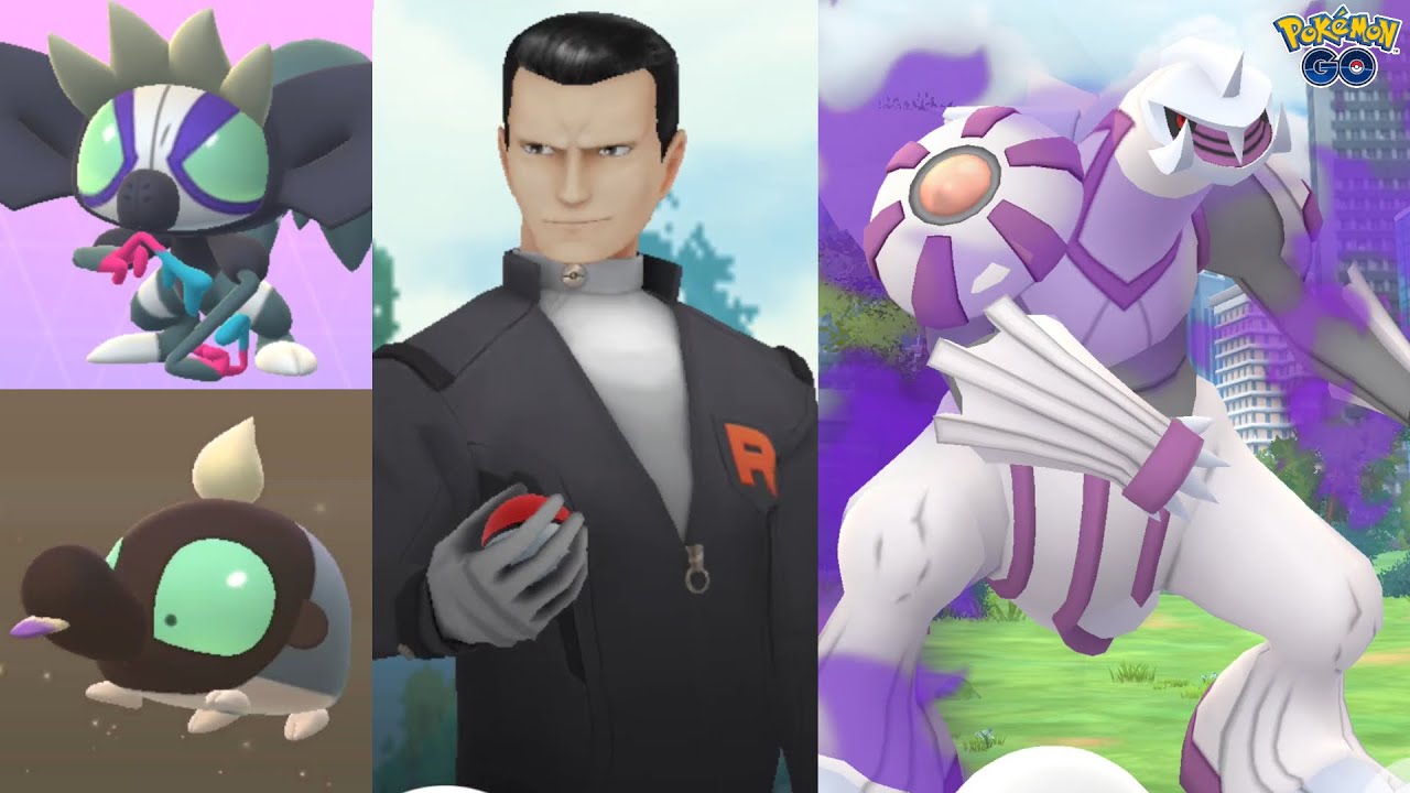 Giovanni Lures Shadow Palkia as Shroodle Debuts in Pokemon GO!