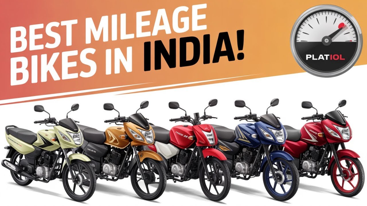 Top 5 Best Mileage Bikes in India 2025 🔥 | TVS, Bajaj, Hero, Honda Comparison in Tamil