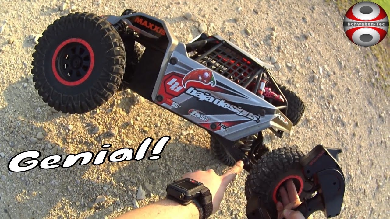 Losi Super Rock Rey // Neue Federn + Hydro-Lock-Diff-Sperre