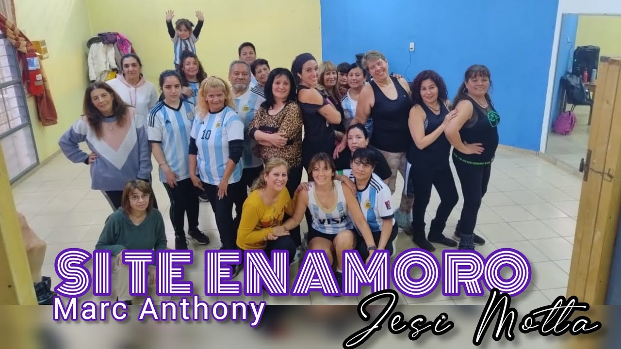 Si te enamoro - Marc Anthony | SALSA | ZUMBA COREO | JESI MOTTA