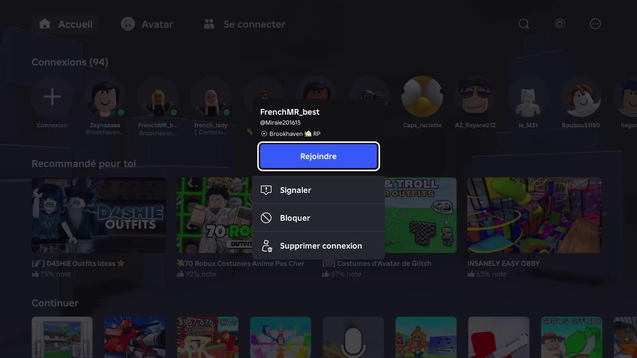 Je joue avec vous à roblox.