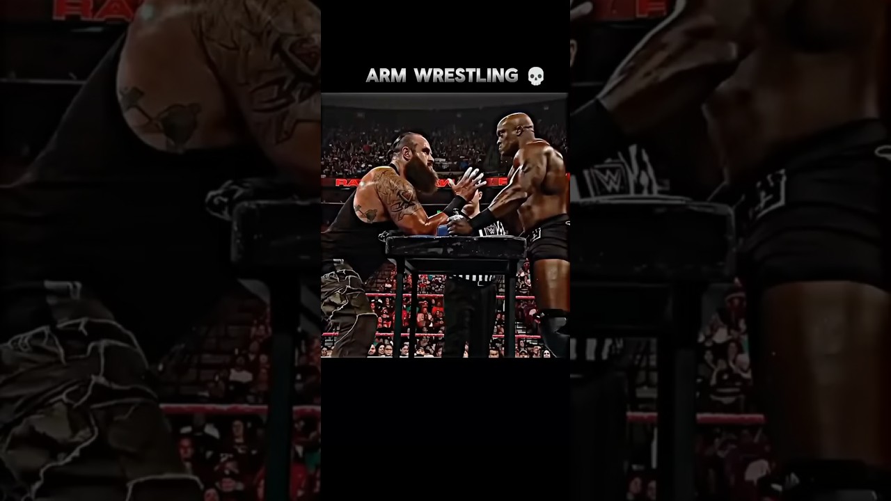 bobby lashley vs braun strowman ☠️🔥💯 arm wrestling @SSEDITZ-d3k