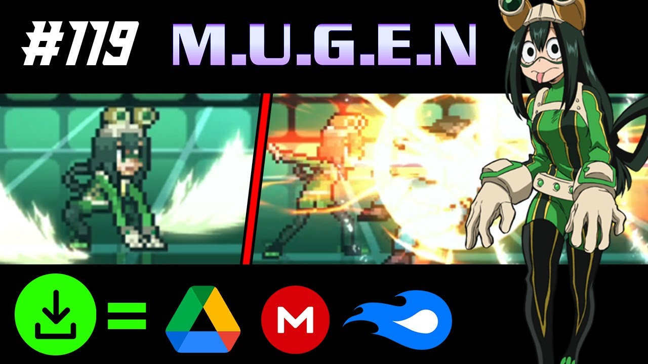 TSUYU JUS CHAR SHOWCASE + DOWNLOAD | Mugen Showcase #119