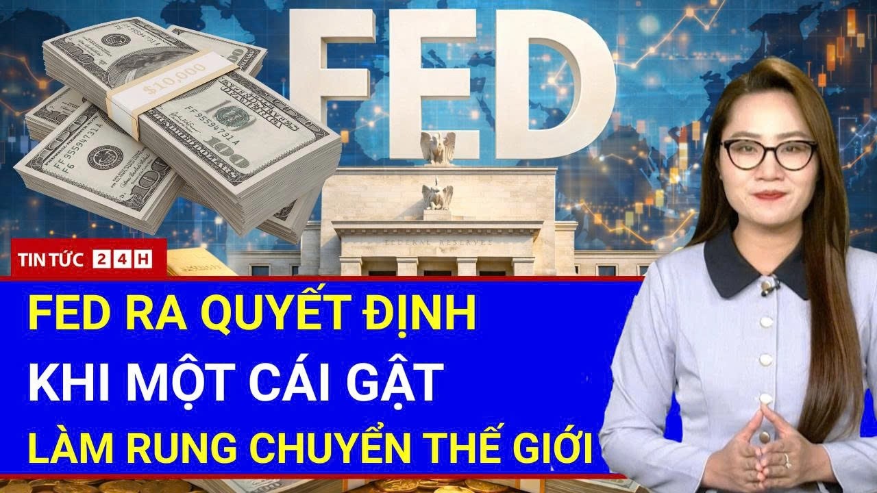 Toàn Cảnh Giá Vàng “Rơi Tự Do”: FED ra quyết định làm rung chuyển thế giới? | Tin Tức Việt Nam