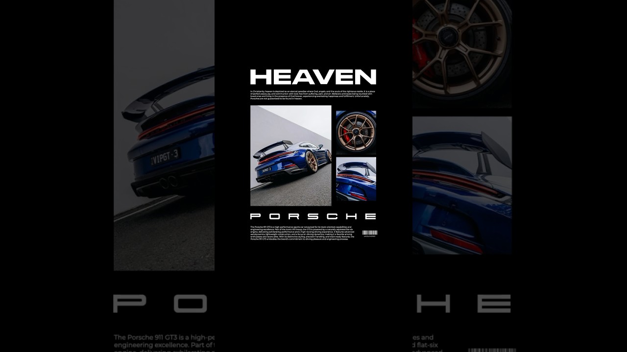 Photoshop Car Photography Graphic Design Process