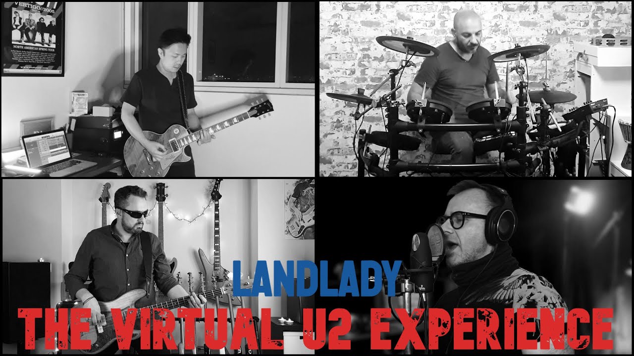 LANDLADY | U2 Cover | The Virtual U2 Experience
