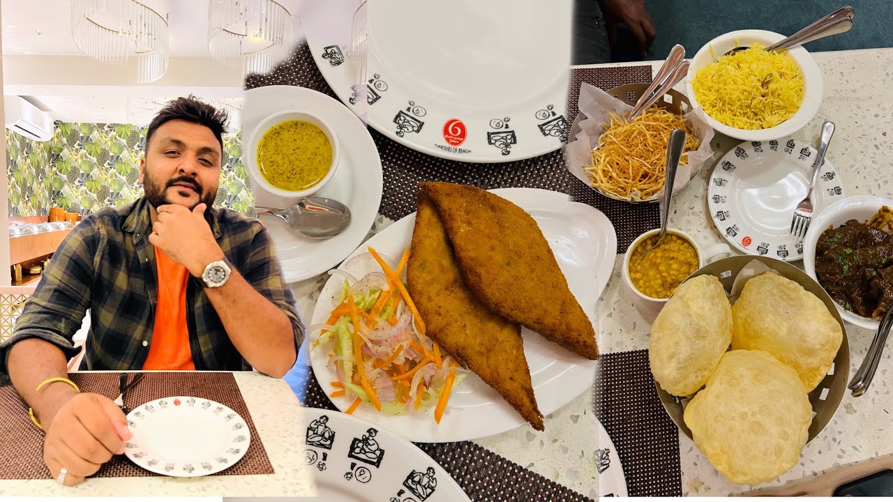 Best Bengali Dinner at 6 Ballygunge place || Durga Puja vibes abhi se aane laga 😀