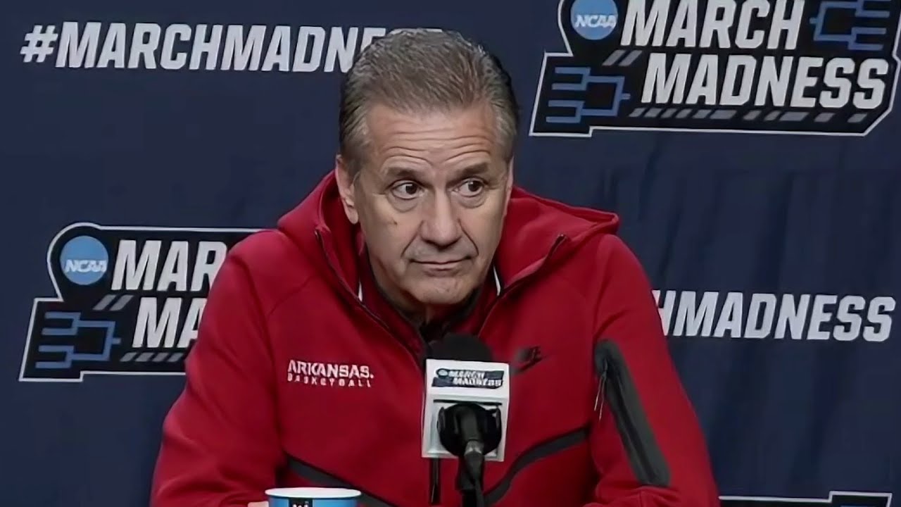 Джон Калипари представляет матч Арканзас против Сент-Джонса (турнир NCAA)