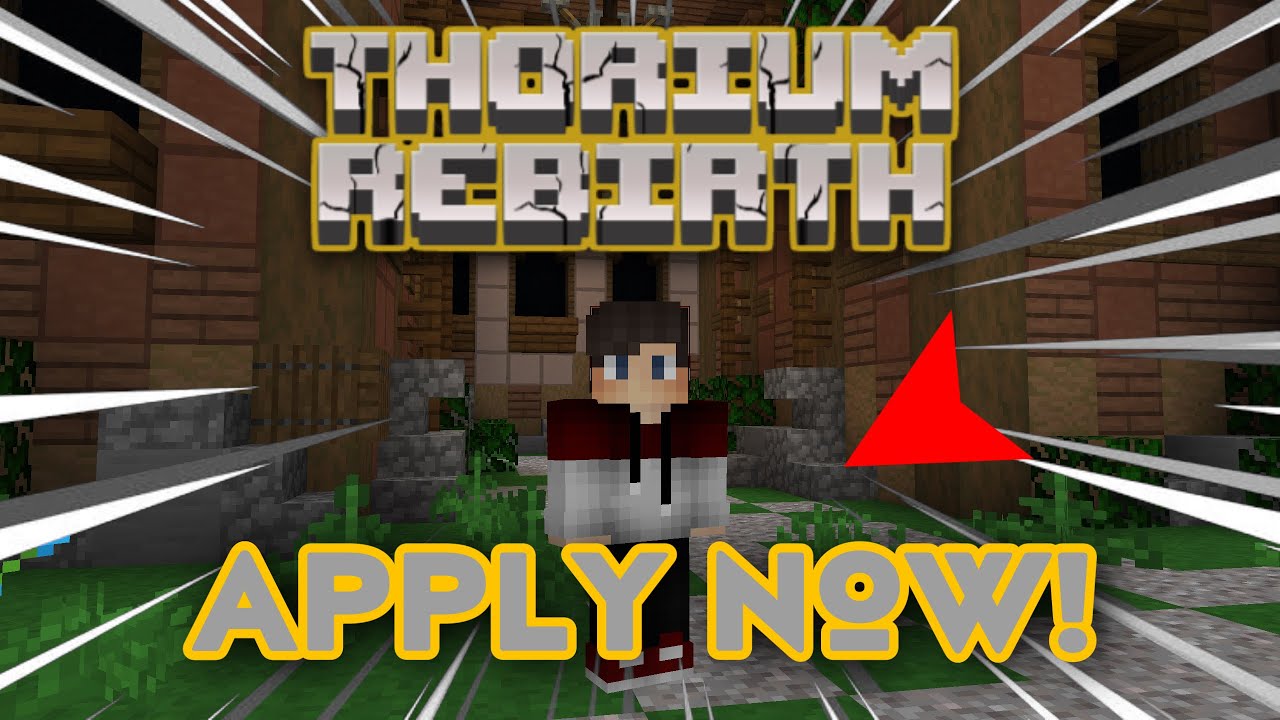 Thorium Rebirth SMP - An SMP for Small and Large Content Creators!