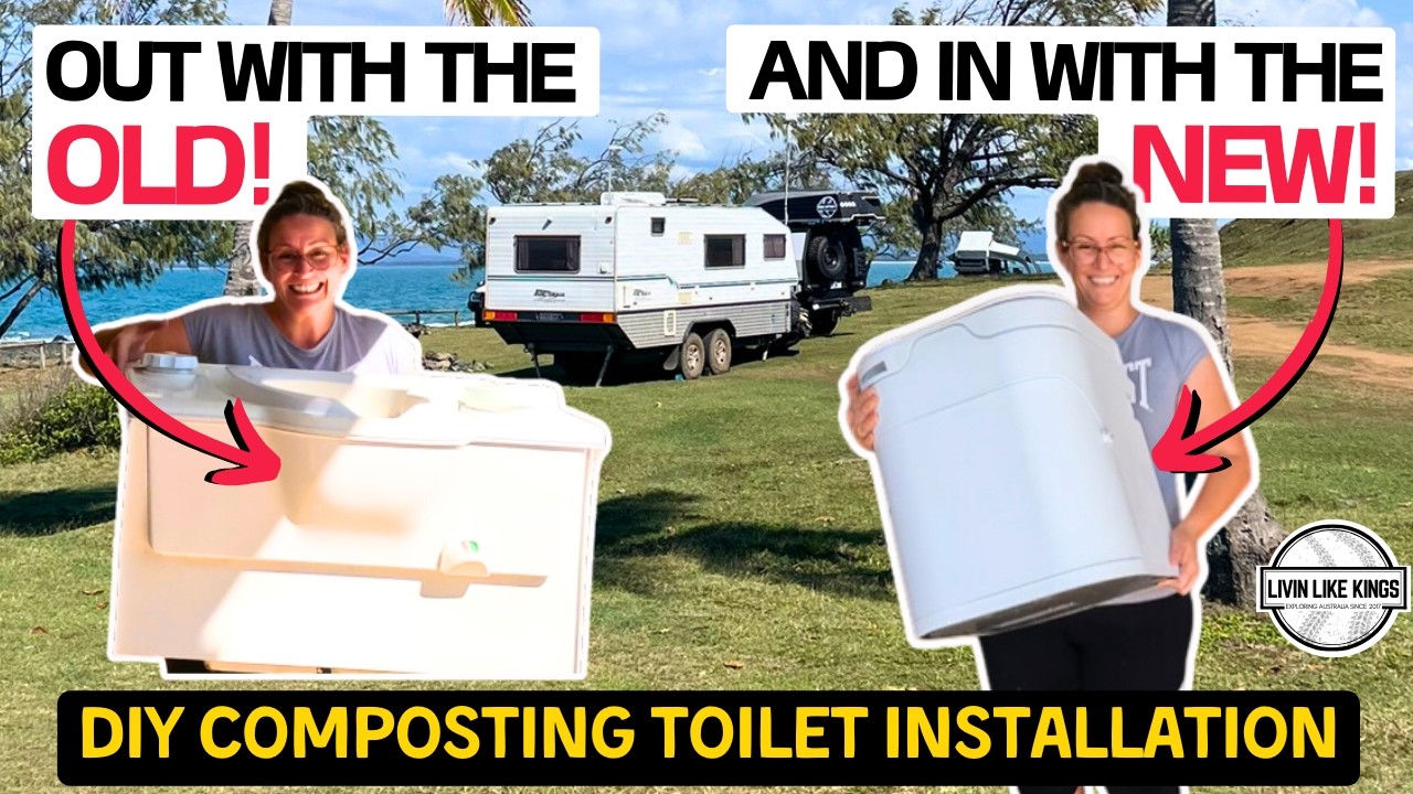 REPLACING OUR THETFORD C2 WITH A NEW OGO COMPOSTING TOILET! | DIY Caravan Repairs and Renovations