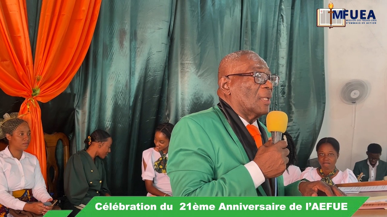 Ordination Diaconale Par Past. PETIT Jn Claude lors d'la Celebration du 21e Anniversaire de l'AEFUE