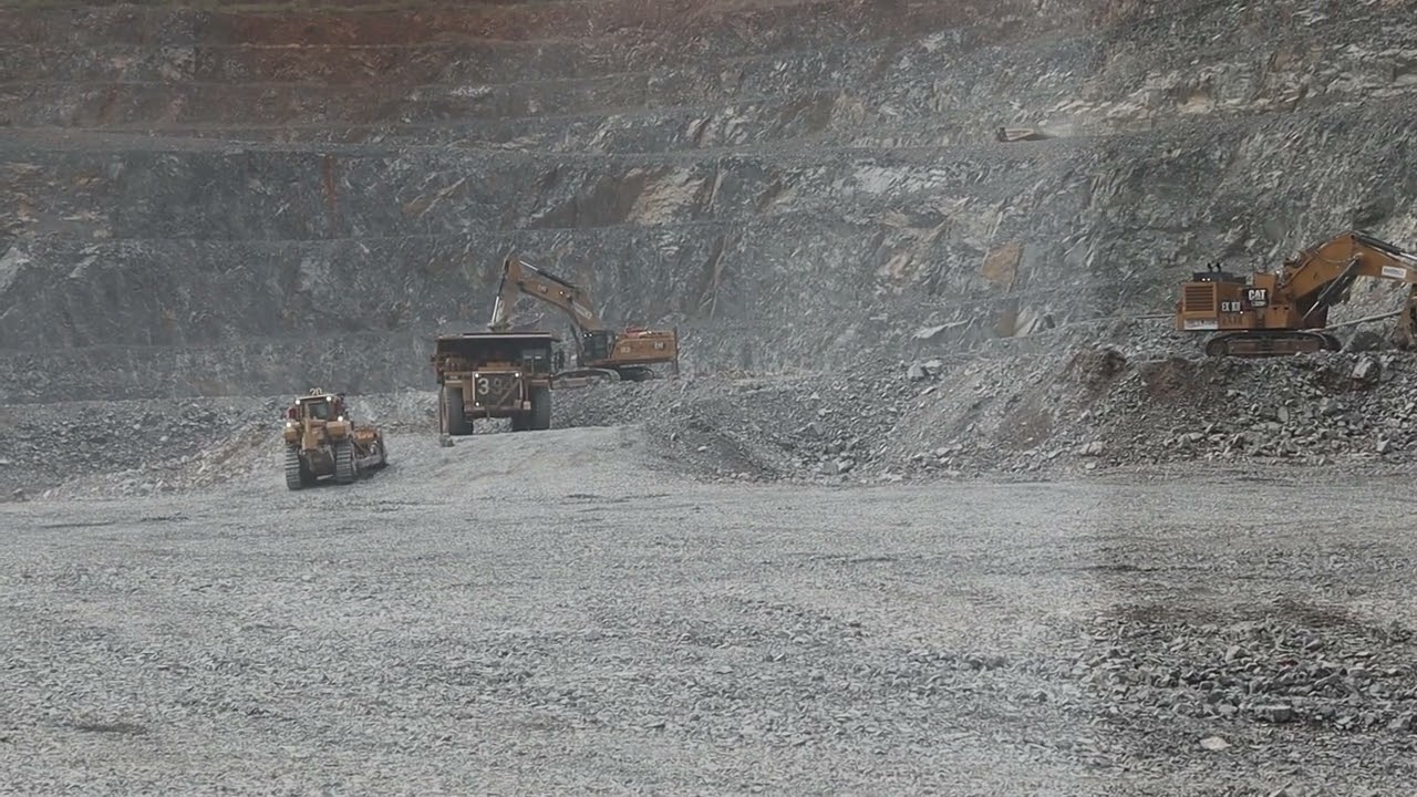 In the pit at Barrick&rsquo;s North Mara gold mine in Tanzania #whyafrica #whyafricaroadtrips