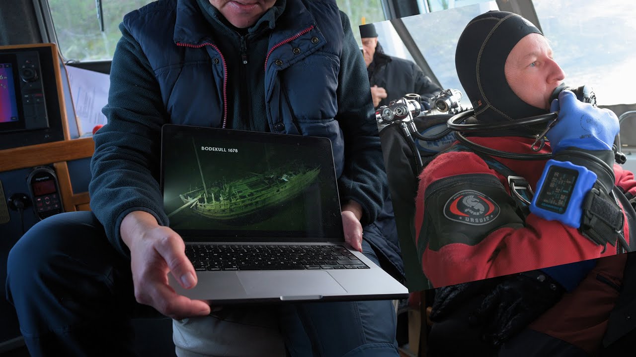 Exploring medieval wrecks using ROV