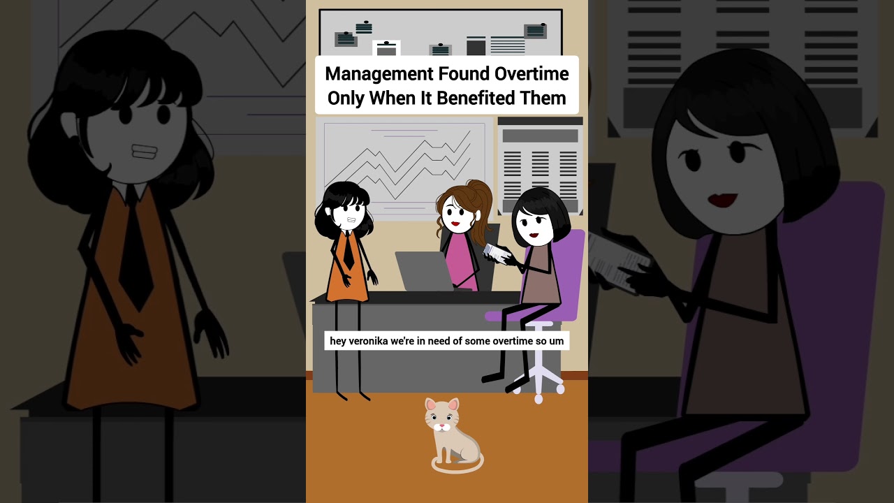 Management Found Overtime Only When It Benefited Them #corporate #animation