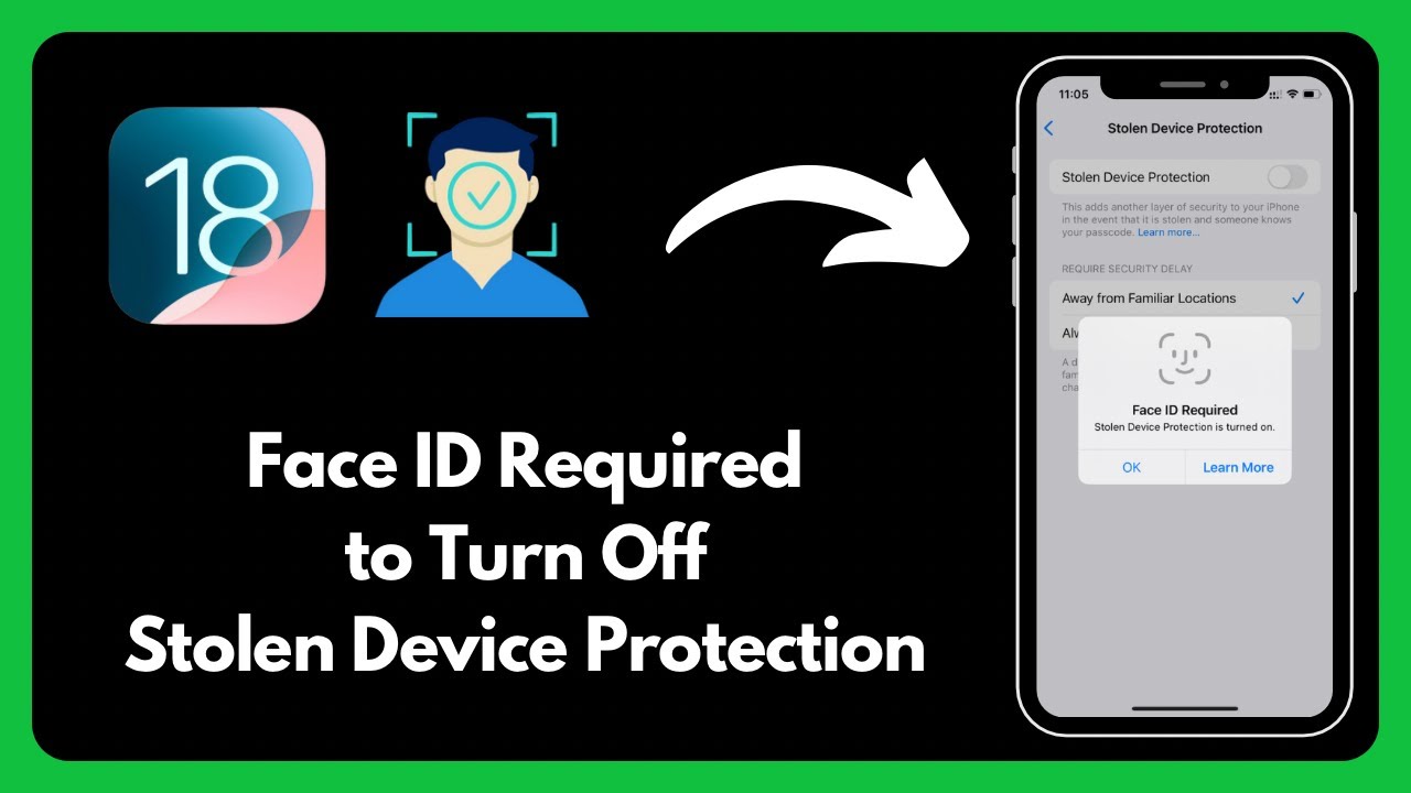 Как исправить ошибку «Требуется Face ID. Защита от кражи устройства включена» на iPhone или iPad ...