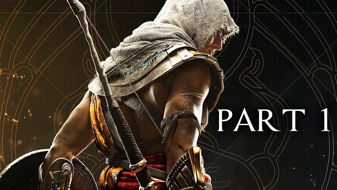 Assassin's Creed Origins Walkthrough Part 1 - Intro (AC Origins Let's Play Commentary)