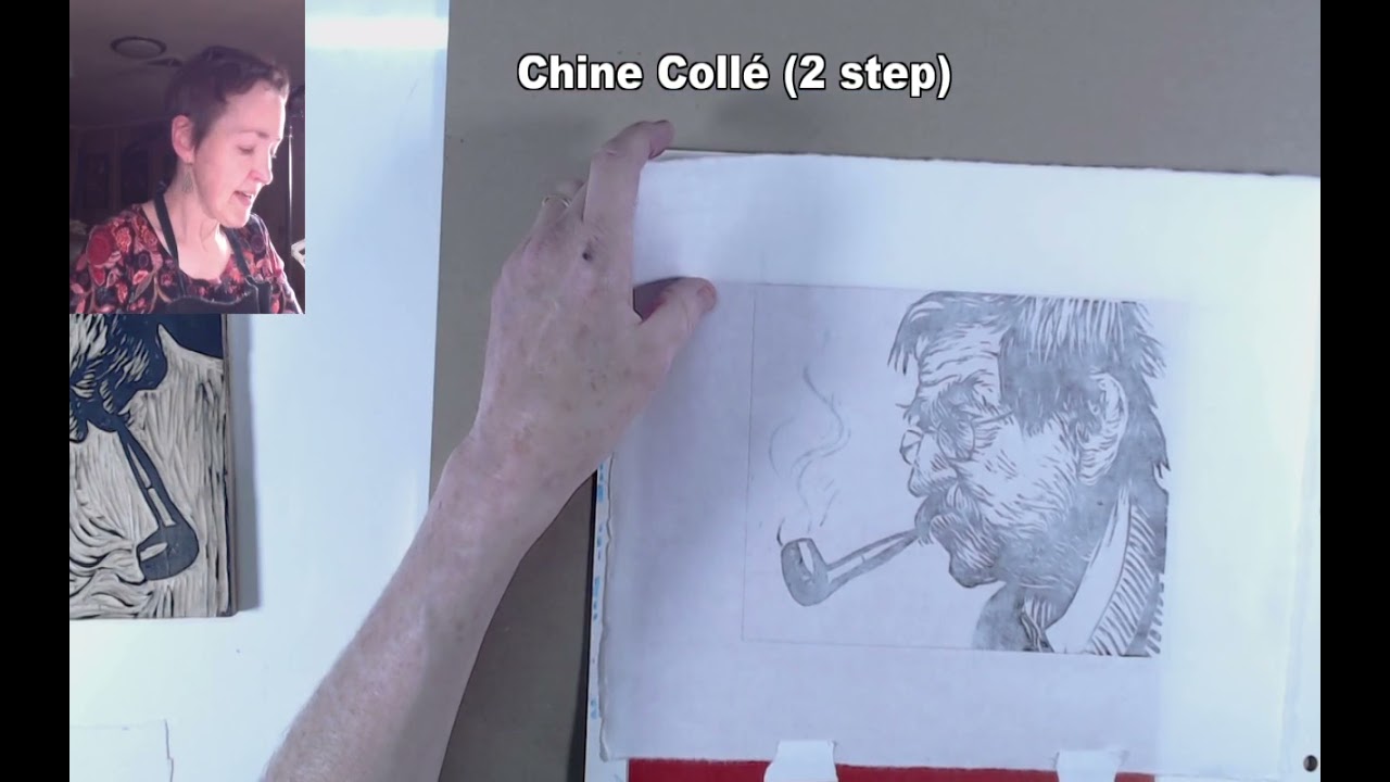 7a Chine Collé 2 Step