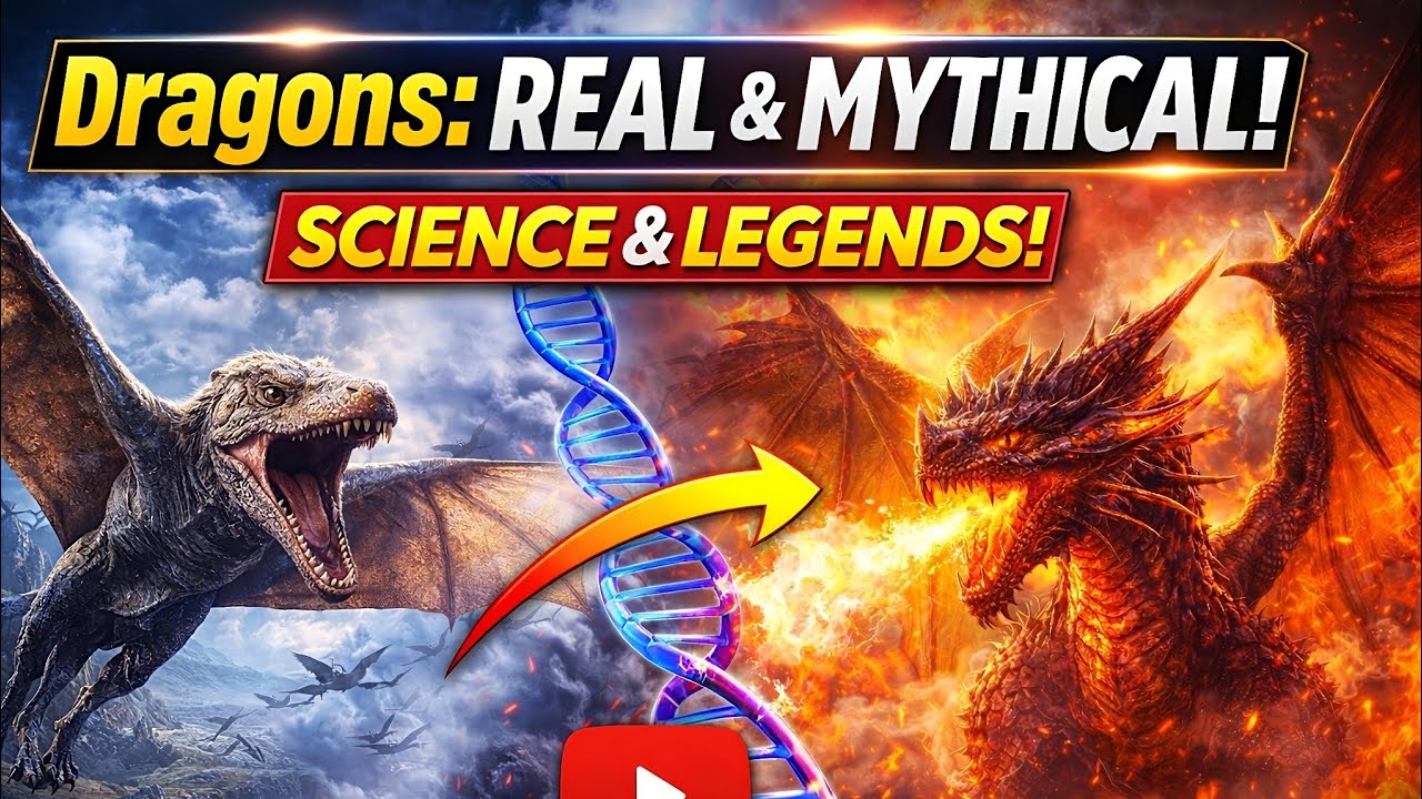Dragons: Real vs Mythical 🐉 | Science, DNA Discoveries & Ancient Legends Explained