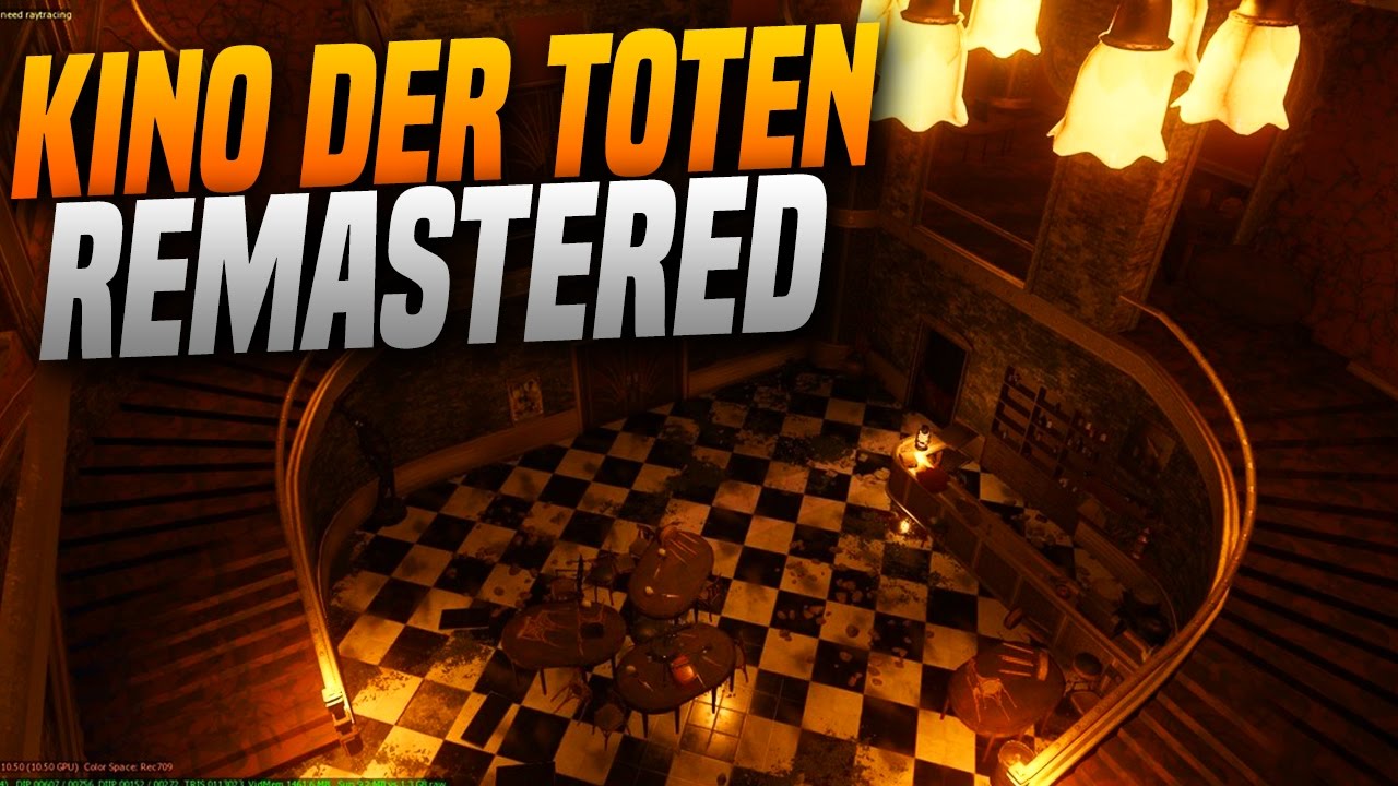 KINO DER TOTEN REMASTERED IN BO3 ZOMBIES!