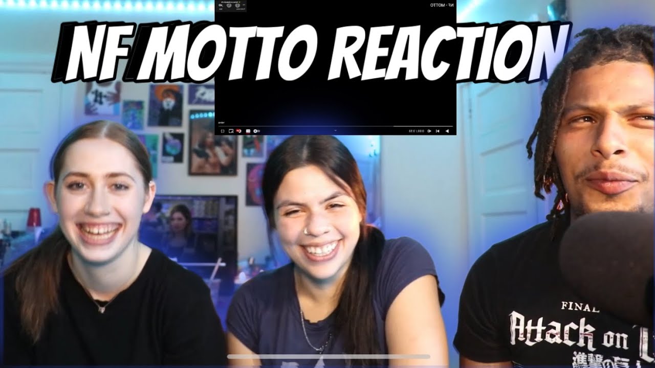 HER FIRST TIME HEARING!! NF MOTTO Music Video (REACTION)