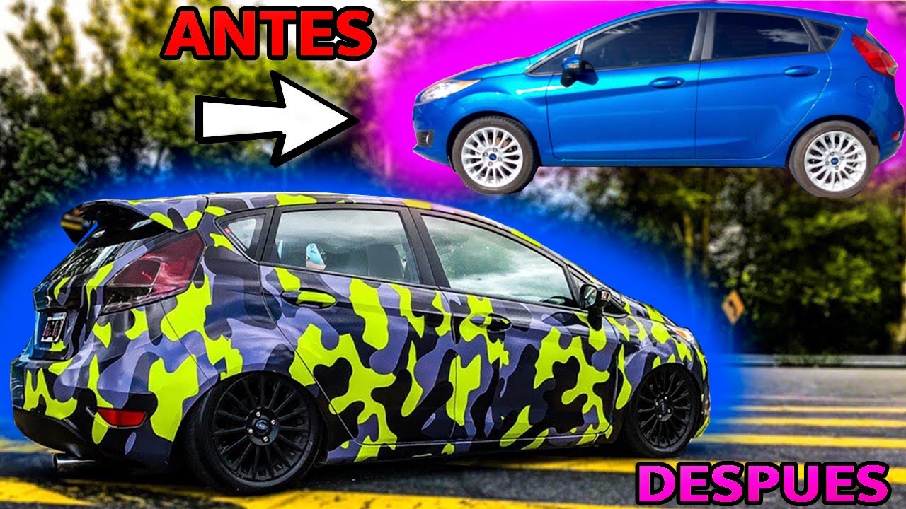 COMO MODIFICAR un FORD FIESTA en 10 MINUTOS l Lucas Ramirez