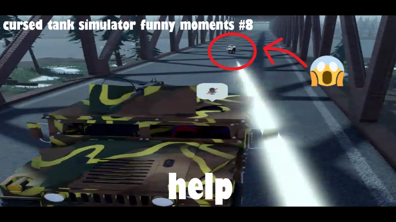 cursed tank simulator funny moments #8