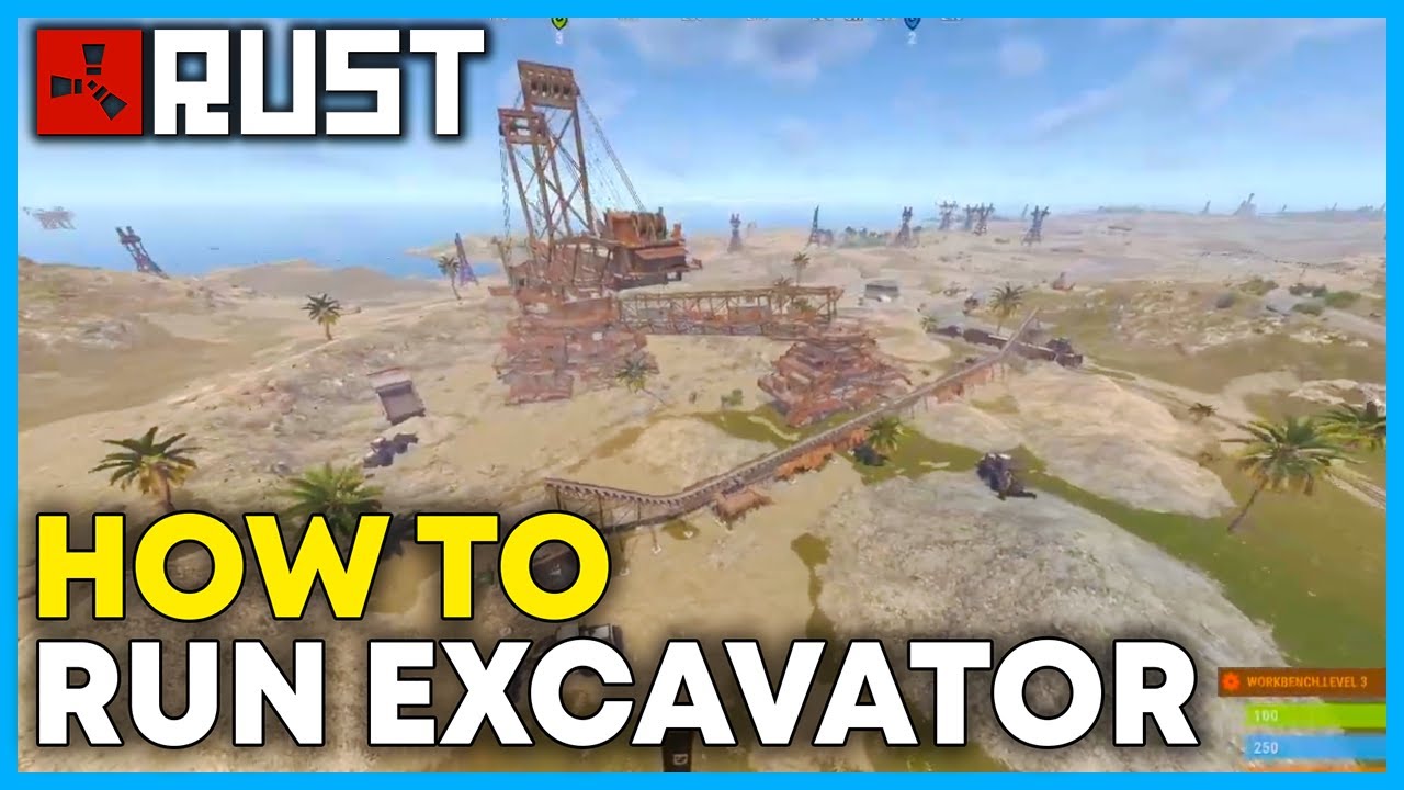 How to Use and Run the Giant Excavator in Rust (2026)
