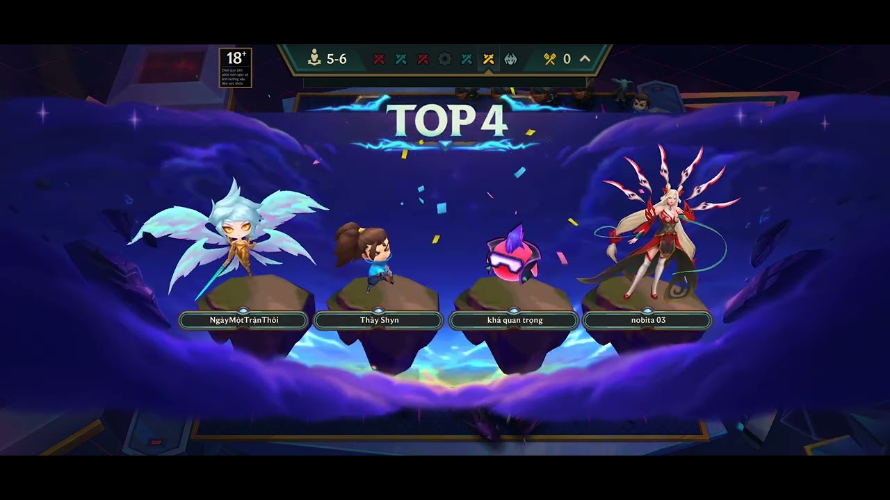 Mùng 1 được trận Hư Không Top 1 kaka