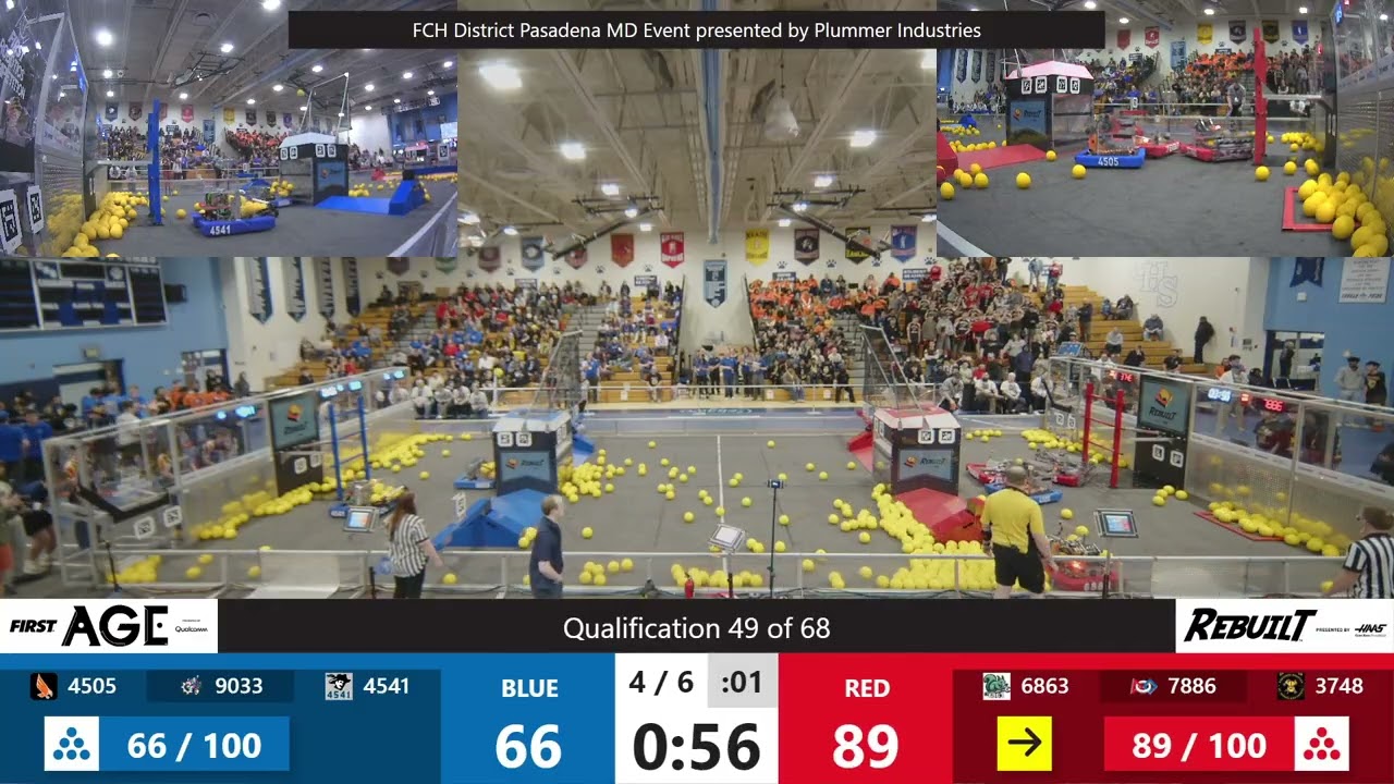 Qualification 49 - FCH District Pasadena MD Event presented by Plummer Industries
