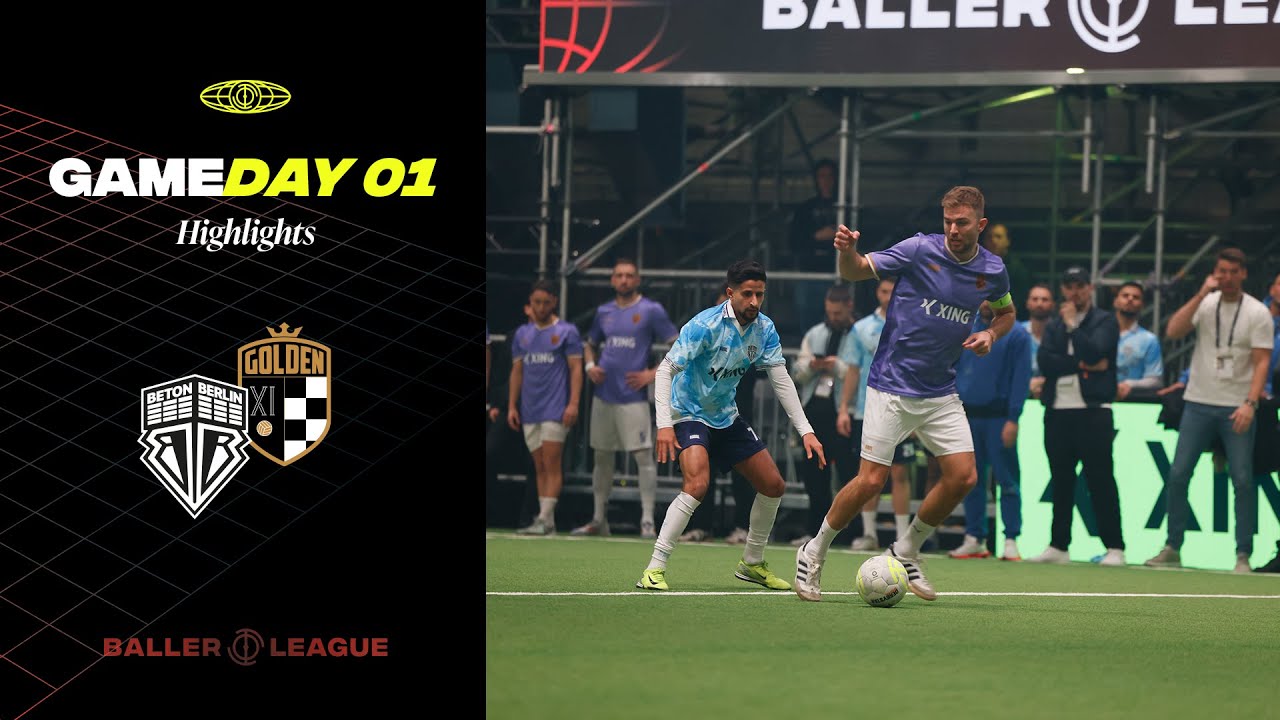 Kramer kriegt auf die Socken, Anan glänzt | Beton Berlin vs. GoldenXI | Highlights Baller League