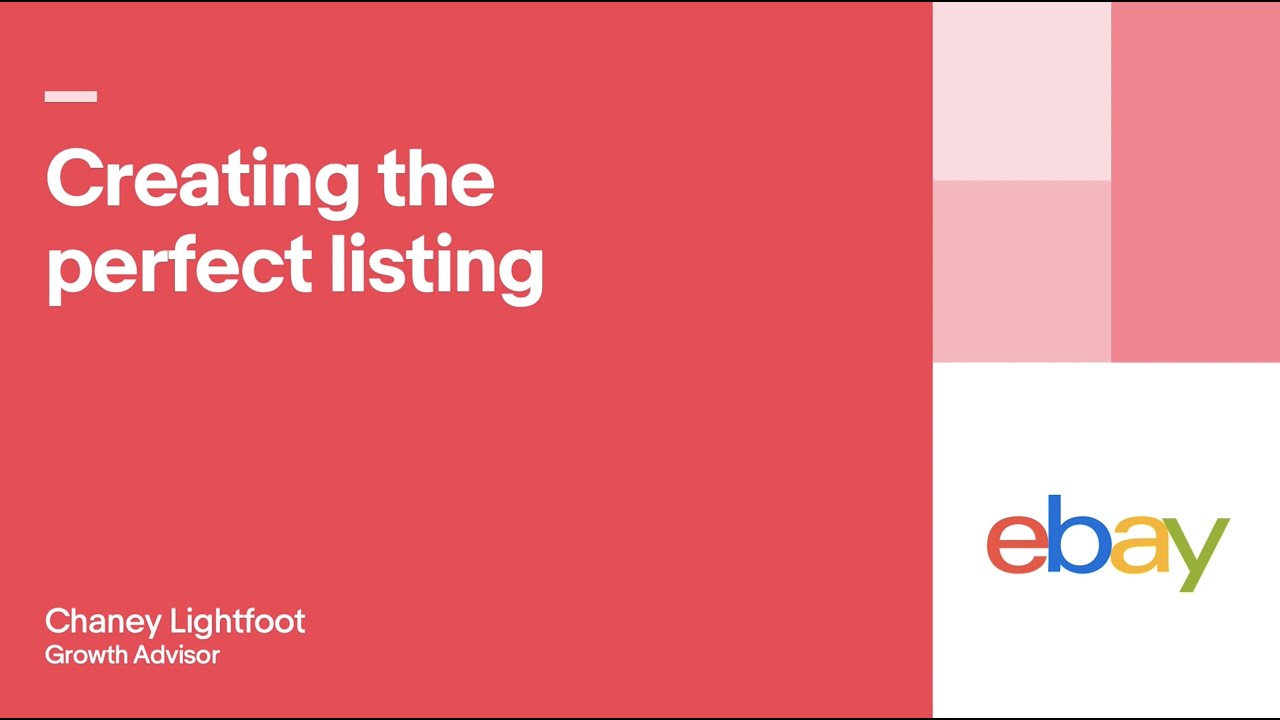 Starter: Creating the perfect listing