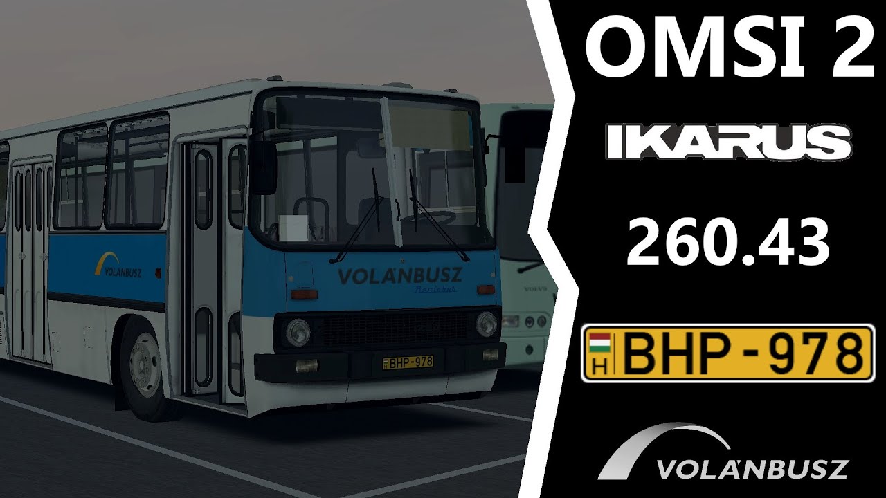 BHP-978 | Ikarus 260.43 | Napzárás | Volánbusz Zrt. [ OMSI 2 ]