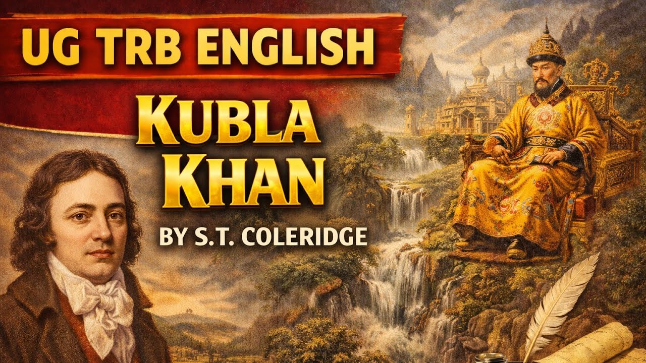 KUBLA KHAN MCQ'S 
