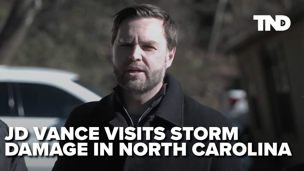 Vice President-elect JD Vance visits storm damage, recovery efforts in North Carolina