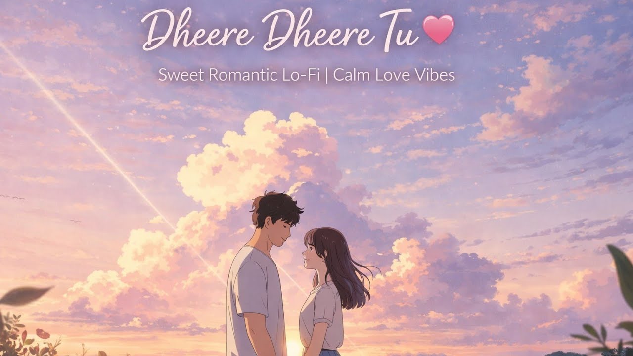 Dheere Dheere Tu 💖 | Sweet Romantic Lo-Fi Song | Calm Love Vibes