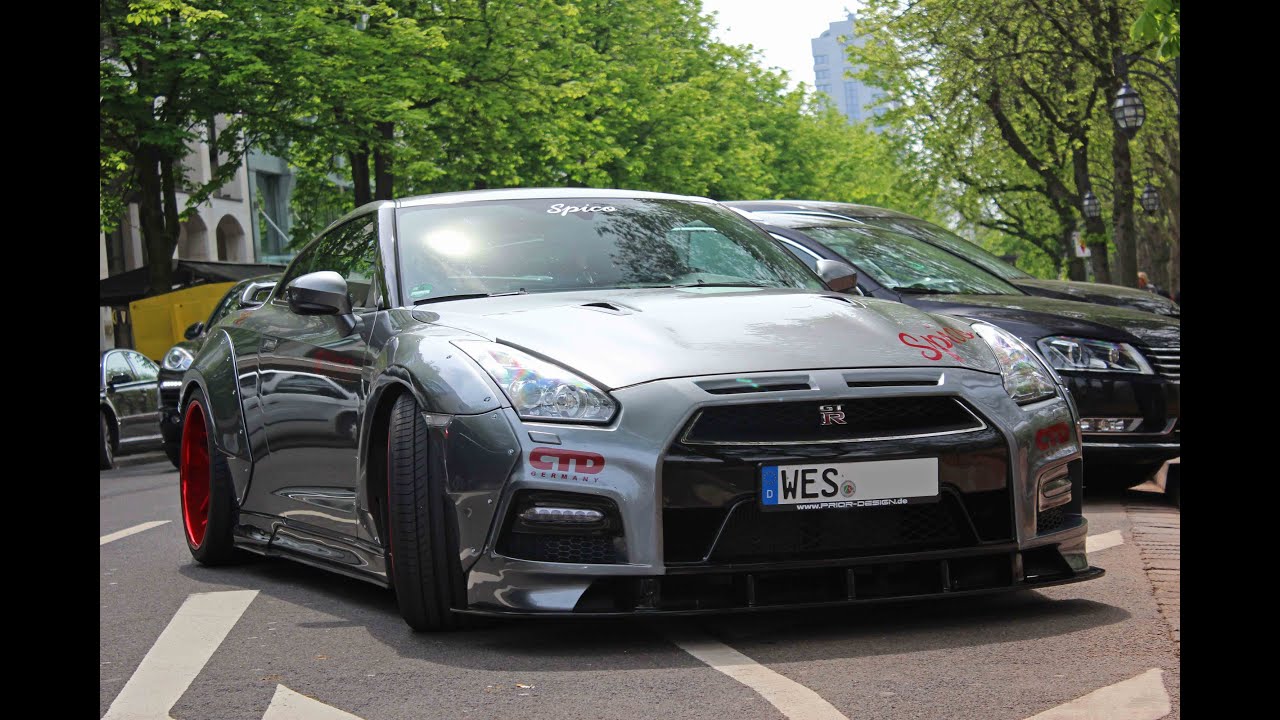 Prior Design GT-R Accelerations and LOUD Revs!!!