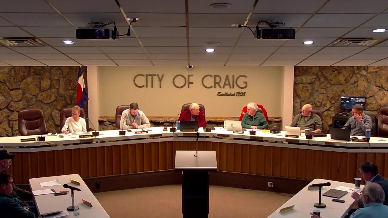 20260310a City of Craig Council Meeting