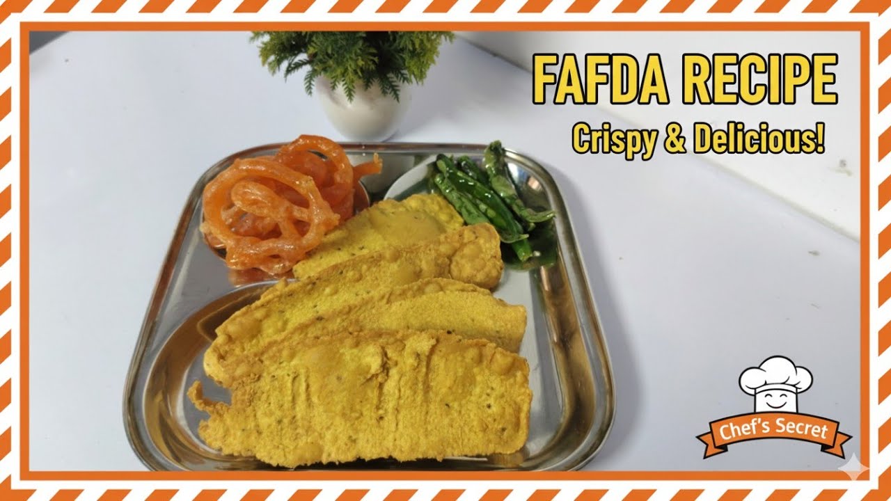 ​Ab Fafda banana hua bacho ka khel! Bina mehnat khasta fafda recipe#neelu'shomekitchin#recipe#video 