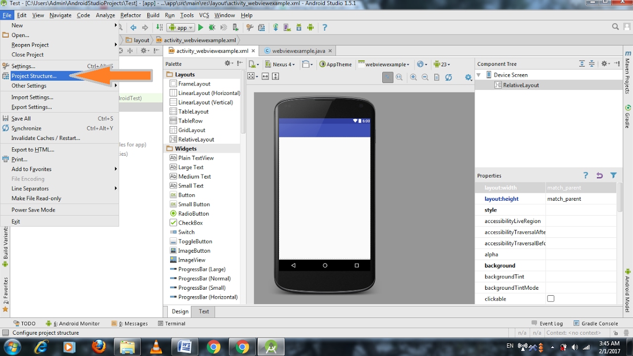 How To Add Libraries In Android Studio v4 v7 Appcompat