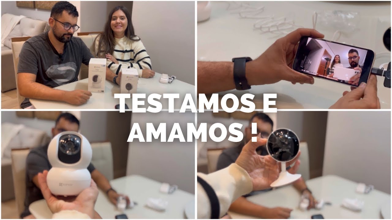 RESENHA CÂMERA EZVIZ TY2 e C1c-b | Câmera barata