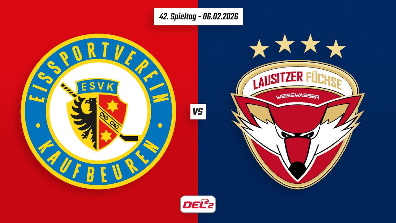 42. Spieltag DEL2 | ESV Kaufbeuren vs. Lausitzer Füchse | Game Highlights