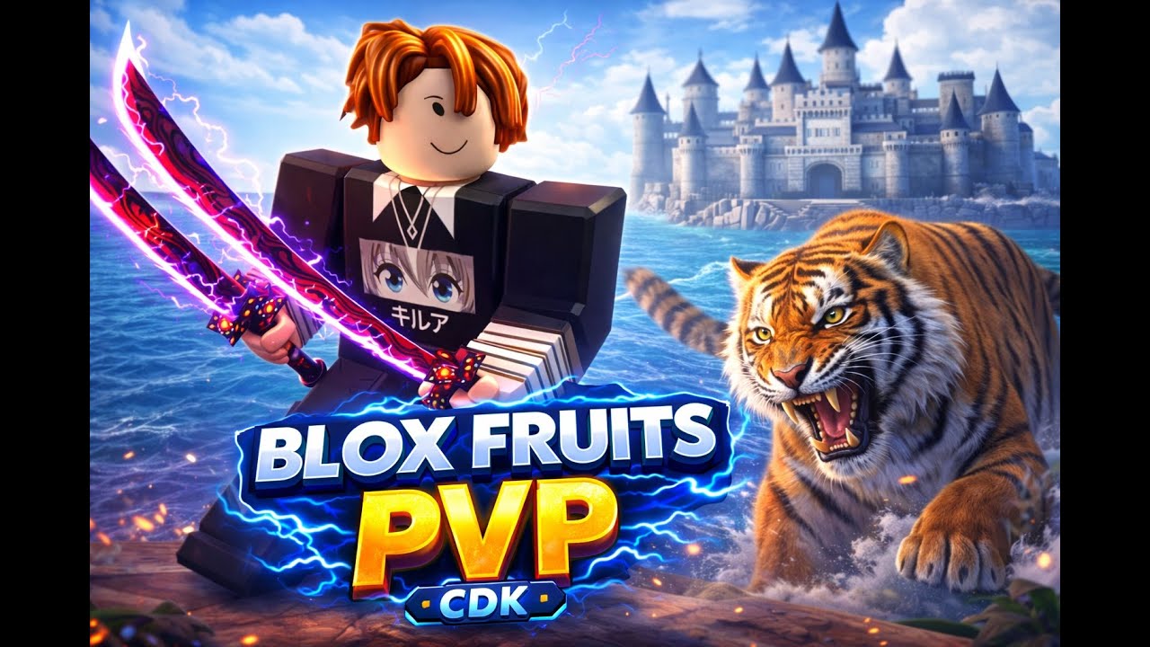 Blox Fruits PvP With Tiger 🔥 | But I got cooked