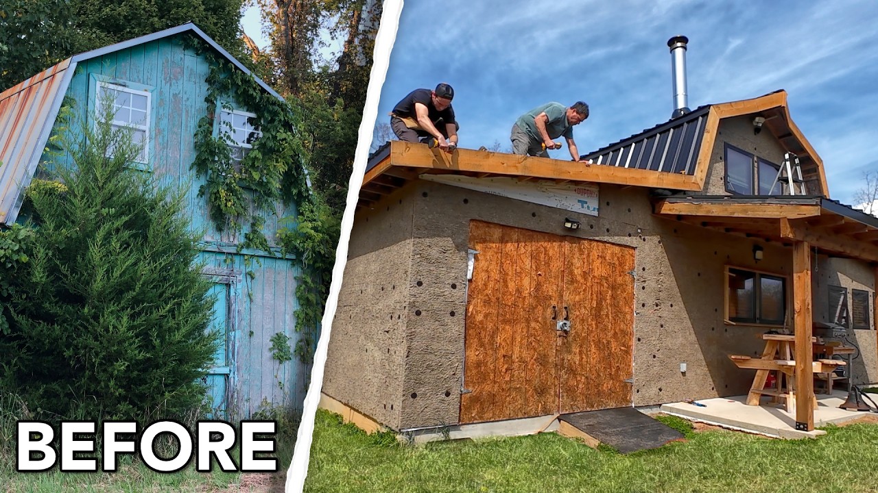 More Exterior Progress on the Abandoned Home Depot Shed