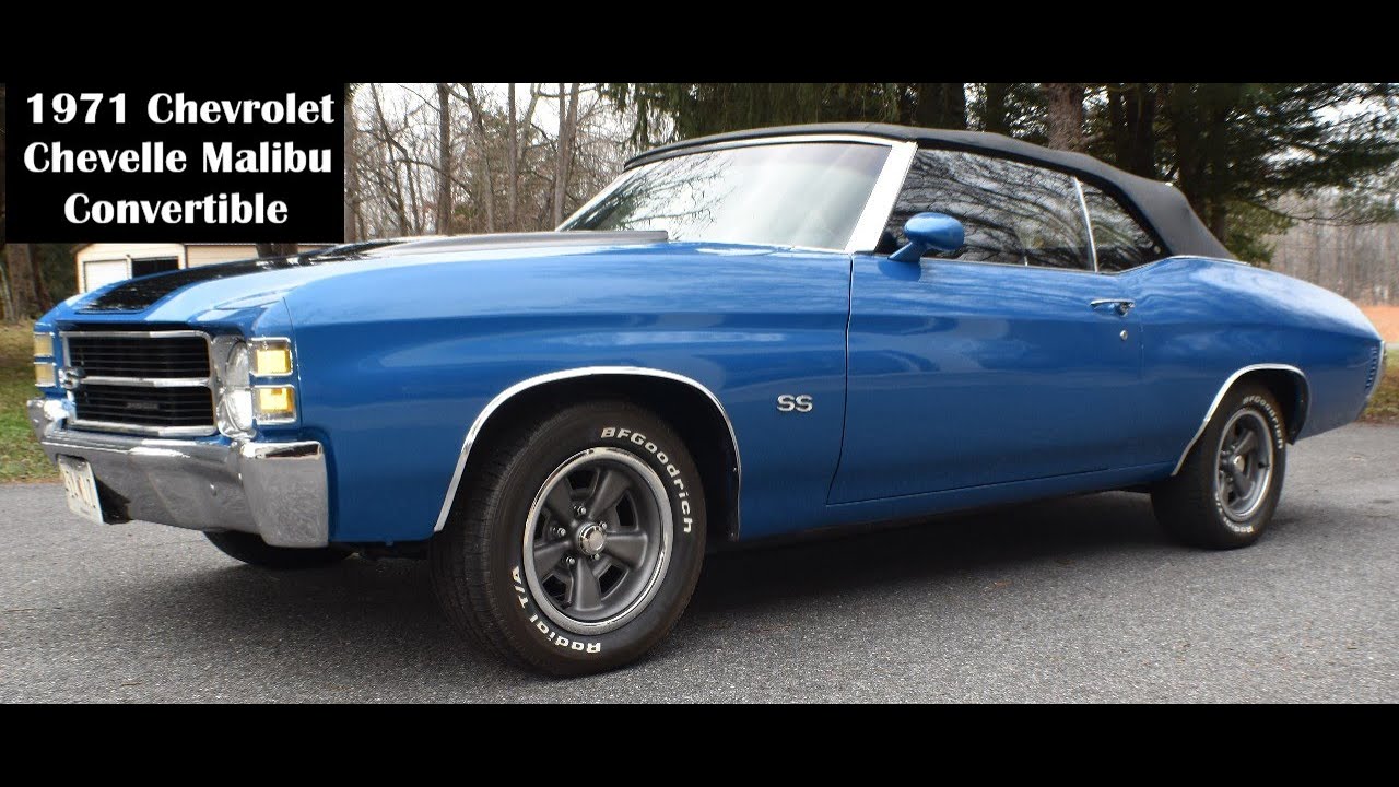 1971 Chevrolet Chevelle Malibu Convertible