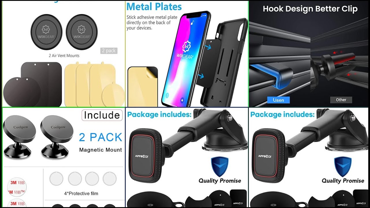 top 10 Magnetic Phone Car Mount to buy on amazon  Sep 2021