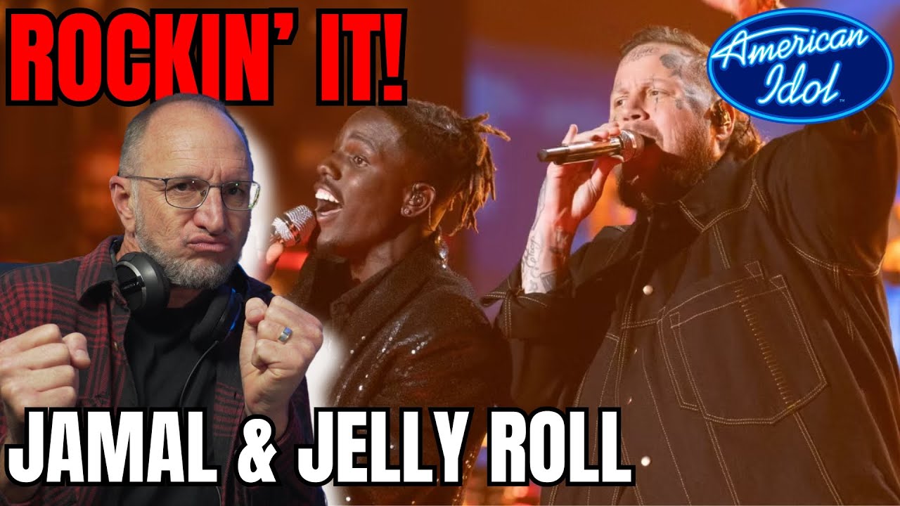 Vocal Coach Reacts to JAMAL ROBERTS & JELLY ROLL - a high energy duet for the American Idol Finale!