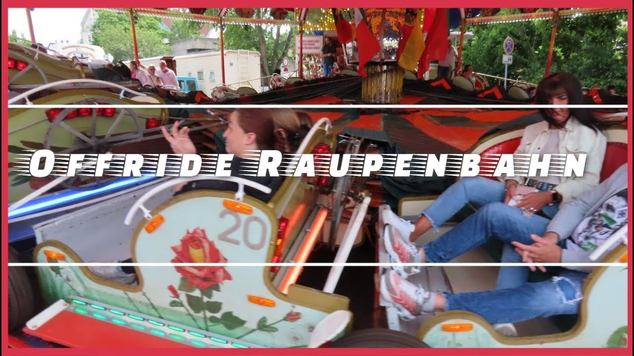 Offride (POV) Raupenbahn (Mainka) Kirmes (kermis) Hückelhoven 2023