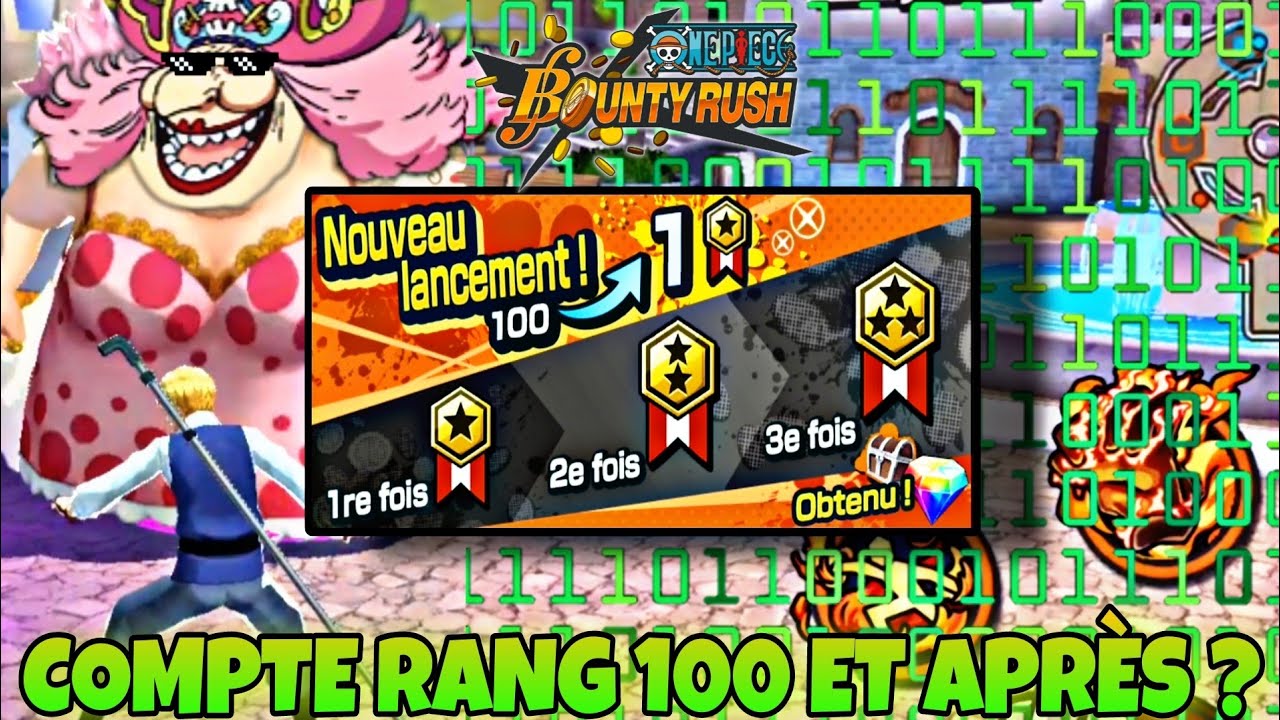 RANG 100 ENFIN !!! SINON QUI A INVITÉ LA BIG MOM ?! @Bandai Namco Entertainment | BOUNTY HACK - OPBR