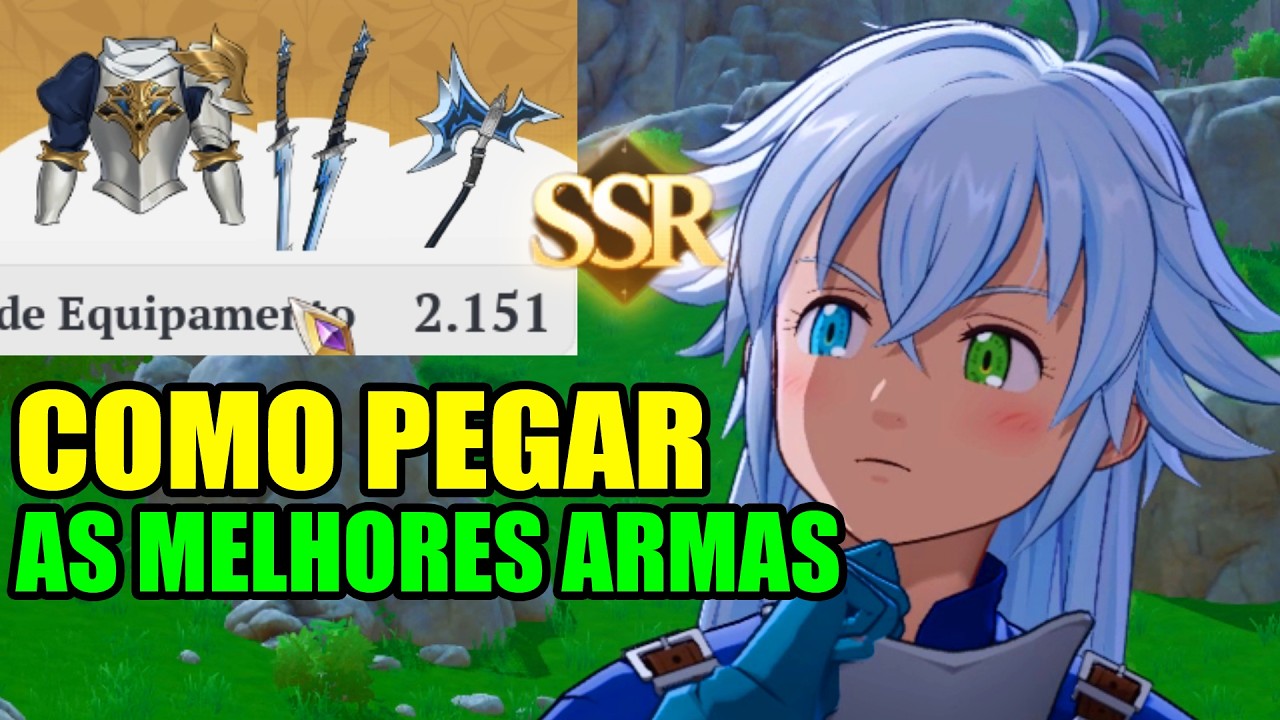How to get all the best SSR weapons and SSR gear/armor in The Seven Deadly Sins Origin.